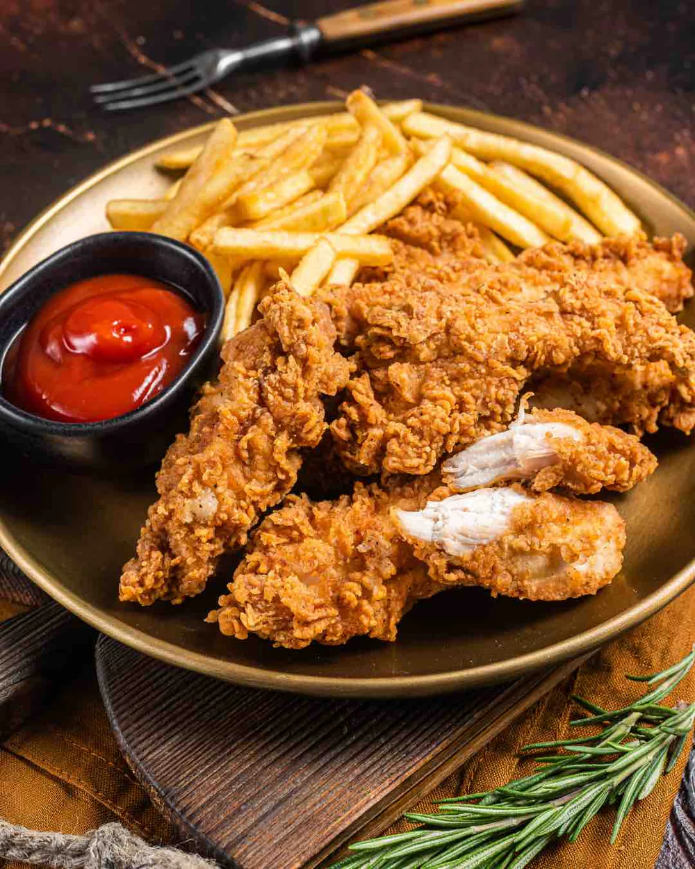 Chicken Strip with Fries