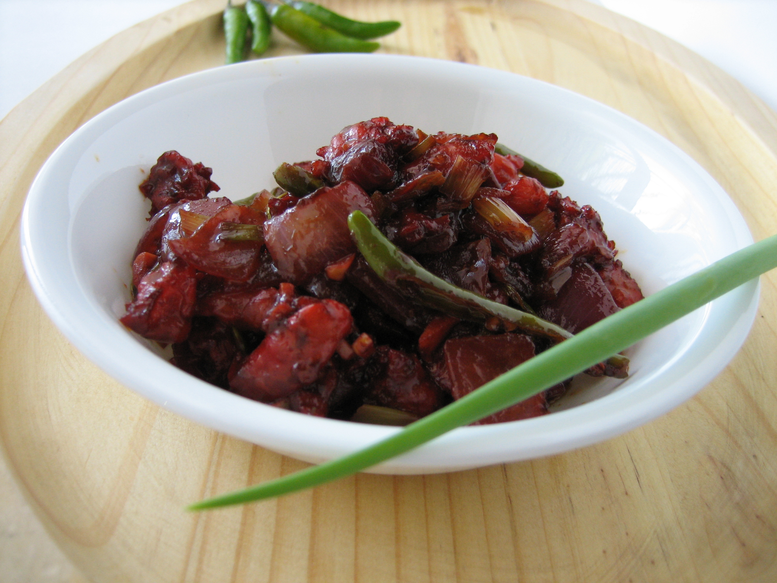 Chilly Prawns/ Fish
